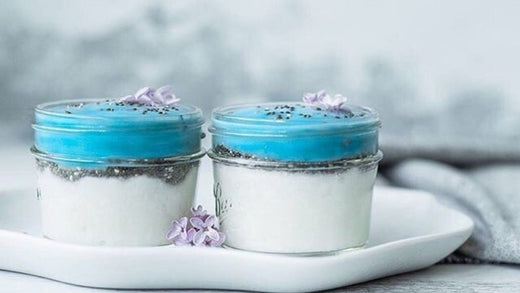 Blue Coconut Yoghurt Parfaits - E3live Superfood