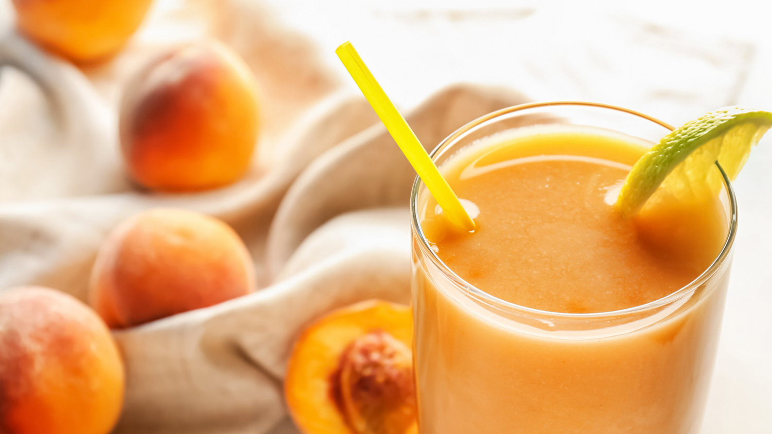 Peachy Perfection BrainON® Smoothie Recipe