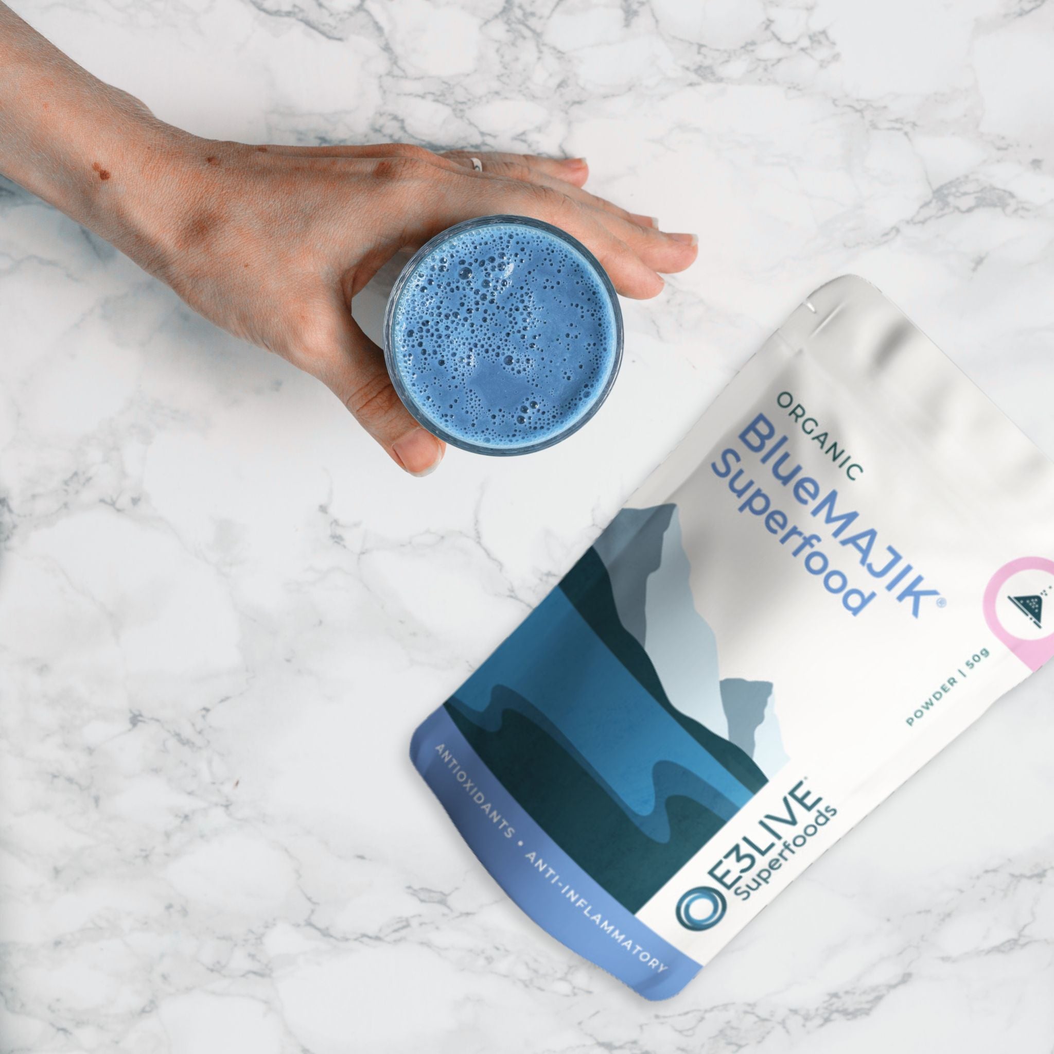 BlueMAJIK® Powder - Natural Superfood Blend.