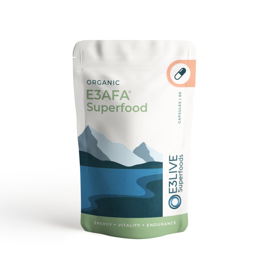 E3AFA® 60ct Capsules - Plant-Based Supplement.